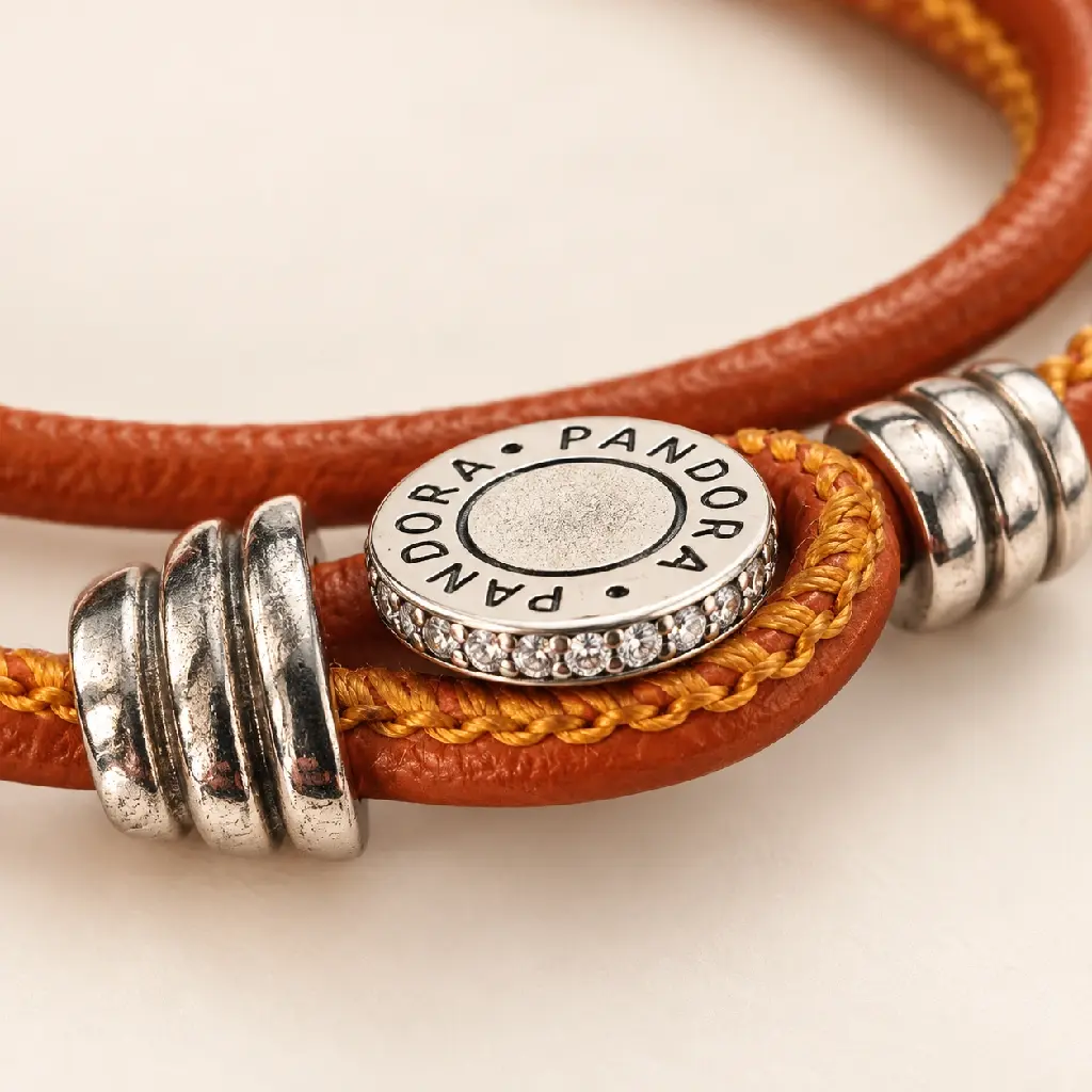 Pulsera Boton 2 vueltas detalle